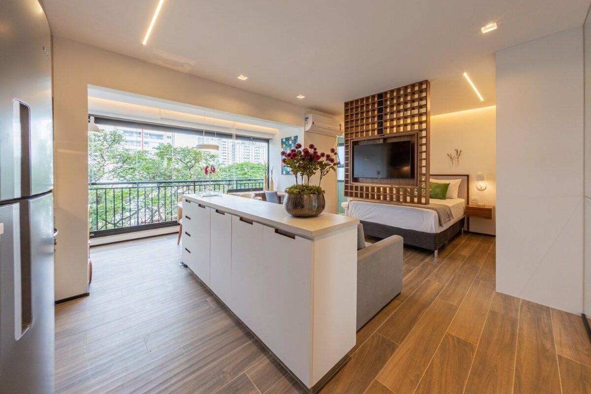 Apartmán Easy Star - Luxuoso Studio No Coracao Do Campo Belo - Hc01H São Paulo Exteriér fotografie
