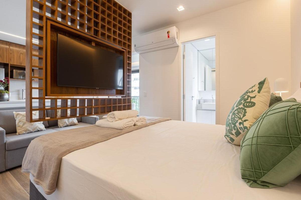 Apartmán Easy Star - Luxuoso Studio No Coracao Do Campo Belo - Hc01H São Paulo Exteriér fotografie
