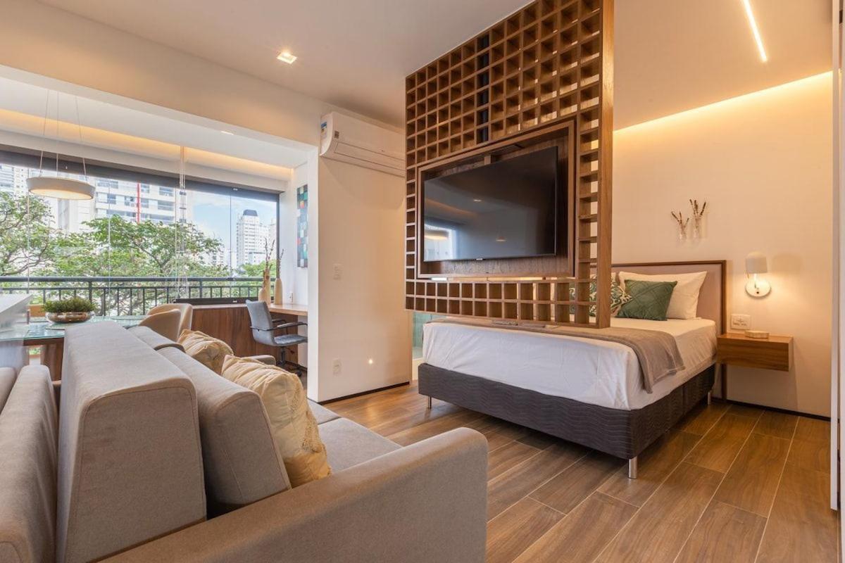 Apartmán Easy Star - Luxuoso Studio No Coracao Do Campo Belo - Hc01H São Paulo Exteriér fotografie